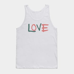 Hand Written Love Tank Top